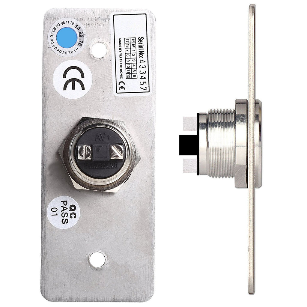 UHPPOTE Momentary Toggle Push to Exit Button Switch NO/COM Contact