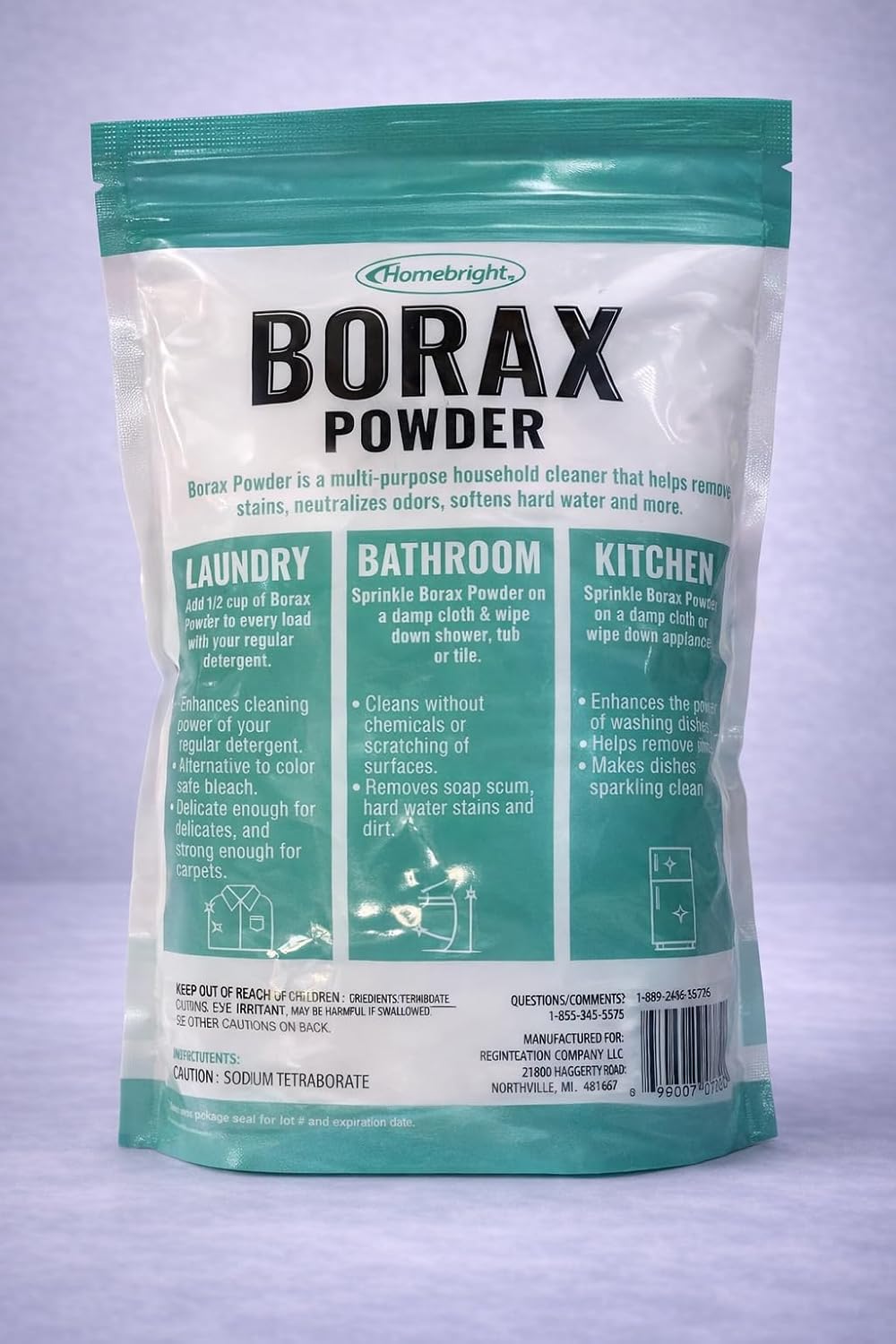 Borax Powder, Laundry Booster & Multi-Purpose Cleaner, Original, 14 oz