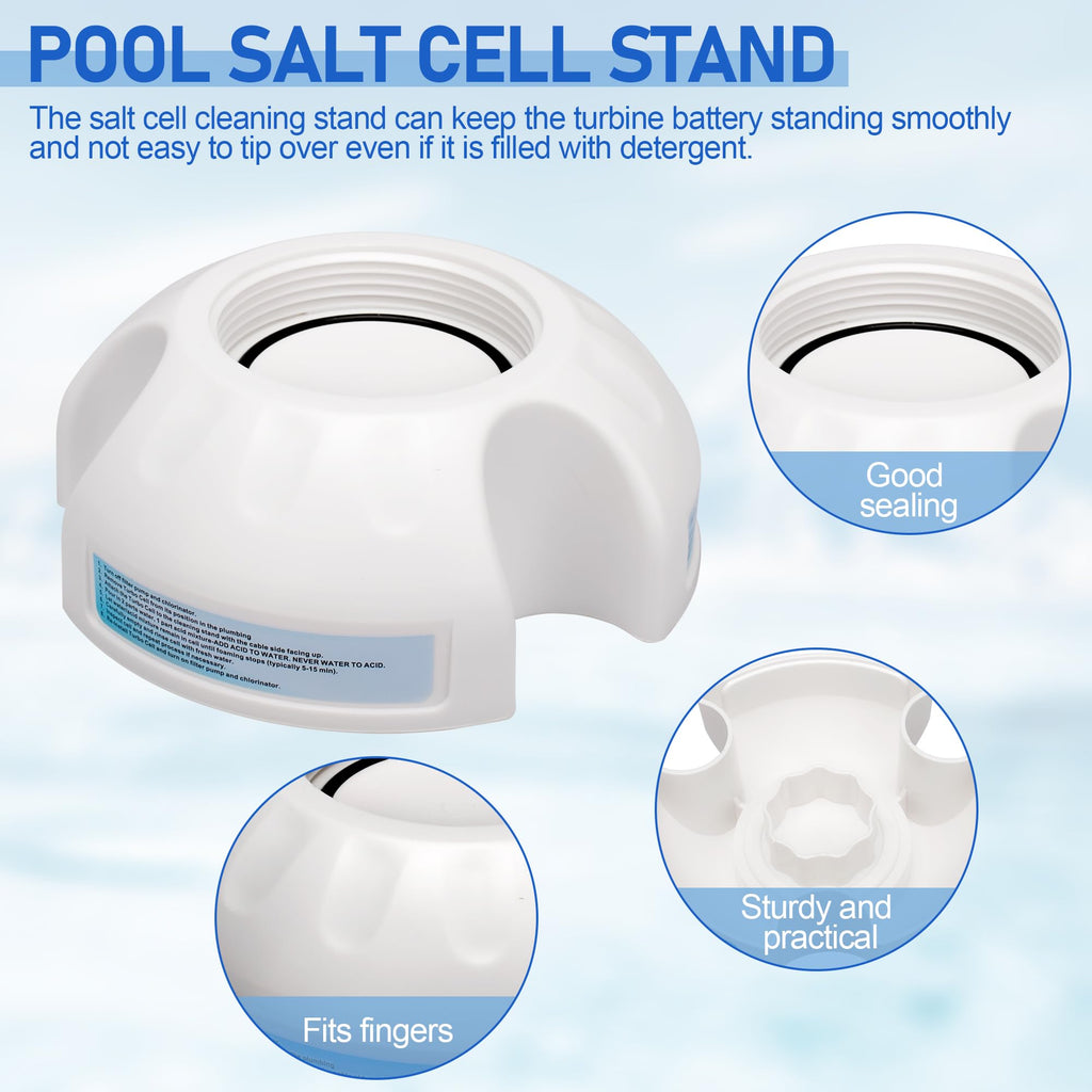 Pool Salt Cell Stand Compatible with Hayward Turbo Cells