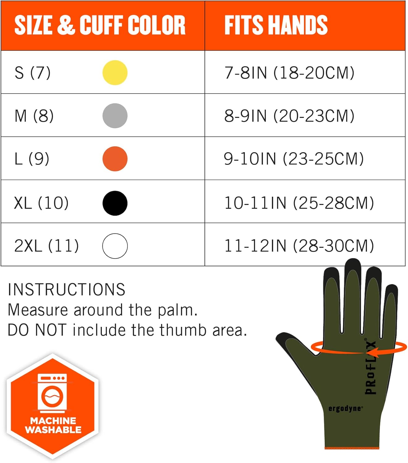 ProFlex 7042 Cut Resistant Work Gloves, ANSI A4, Contact Heat Resistant, Sandy Nitrile Coated Palms, 18g Aramid
