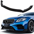 Front Bumper Lip Splitter Spoiler for Mercedes E-Class W213 2017-2020