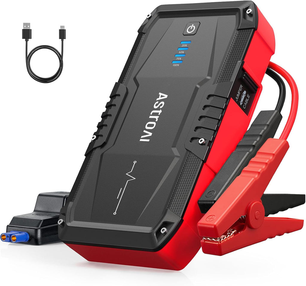 S8 Car Battery Jump Starter 1500A – Portable 12V Lithium Jump Box