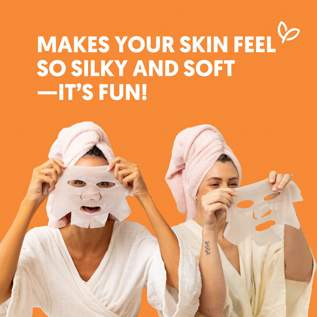Vitamin C + Collagen Sheet Mask with Vitamin E - Pack of 12