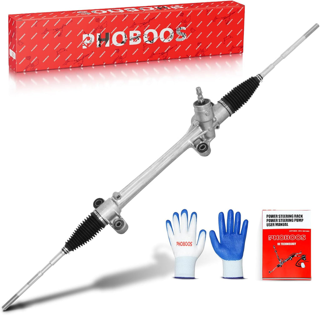 PHOBOOS Manual Steering Rack and Pinion Fit for Toyota Corolla