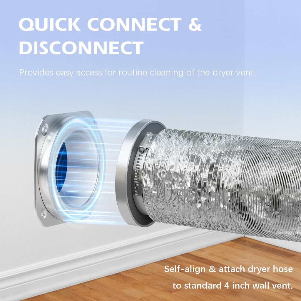 DV180 Magnetic Dryer Vent Connector Kit for Standard 4-Inch Vent Systems
