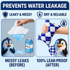 Ice Packs for Cooler, Reusable Ice Pack, 6.9 x 4.7 Inch, 15 Sheets