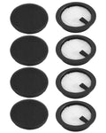 Filter Replacement Fit for Eleckeys K10 Vacuum Cleaner, 4 Pack