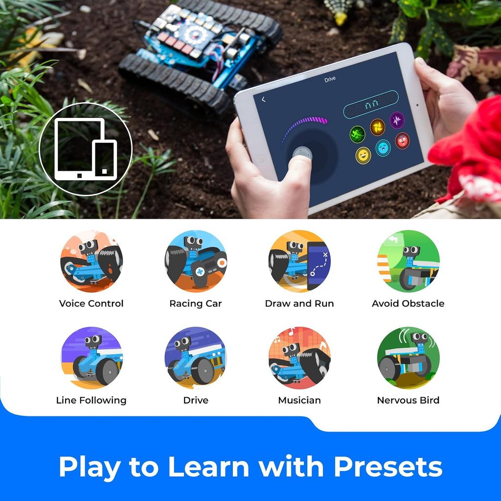 mBot Ranger 3 in 1 Coding Robot Building Kit for Kids Ages 10+ | Supports Scratch & Arduino Programming, Programmable