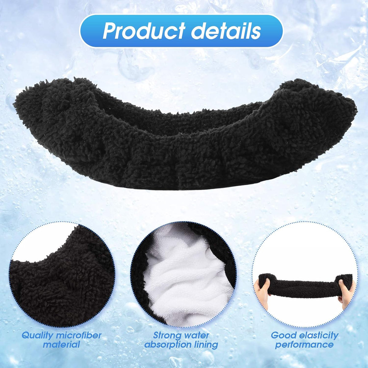 Hockey Skate Guards Ice Skate Blade Covers Soakers Blade Protector Ice Skating Accessories for Women Figure Skating