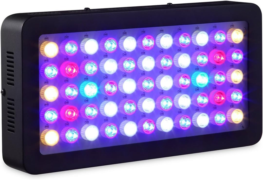 LED Aquarium Light 165W, Full Spectrum Dimmable