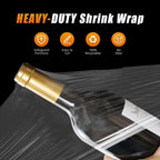 Stretch Film Shrink Wrap for Moving Supplies (5inch, 2 Pack) x 1000ft, Industrial Strength Plastic Wrap Stretch Roll