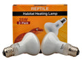 2-Pack Reptile Heat Bulb 25W, Dimmable Basking Lamp - E26 Base