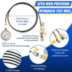 AJulyBee Hydraulic Pressure Test Kit with Storage Case