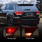 Left Inner Taillight Compatible with Jeep Grand Cherokee 2011-2013