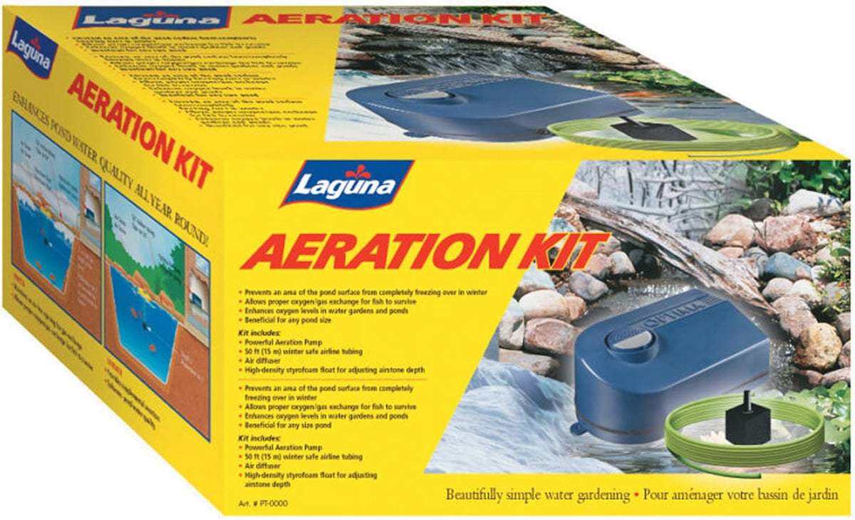 Laguna Aeration Kit for Ponds - Includes Pump, 30 ft