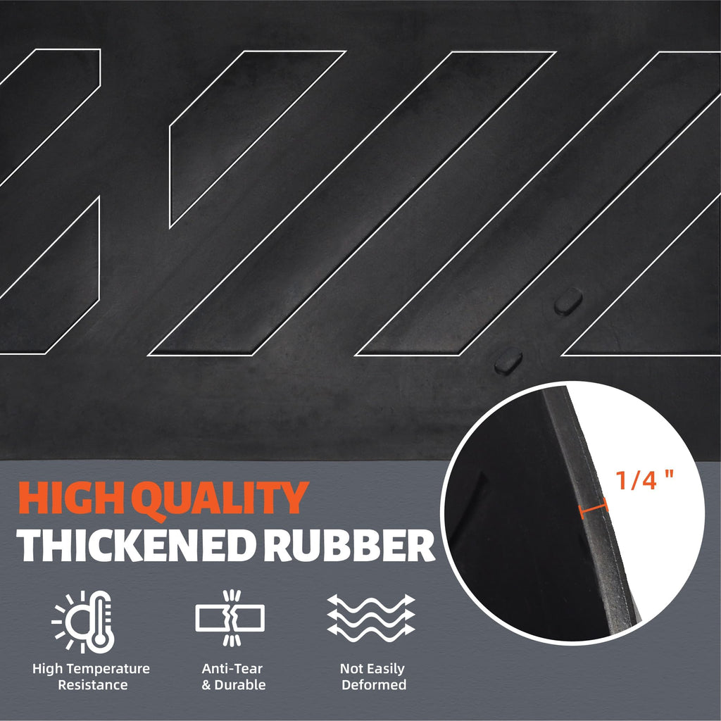 24x36 Inch Rubber Mud Flaps for Semi Trucks