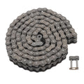 findmall 80-2 Duplex Roller Chain, 10 Feet, Carbon Steel