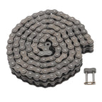 findmall 80-2 Duplex Roller Chain, 10 Feet, Carbon Steel