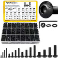 2640PCS M2 M3 M4 M5 Metric Socket Button Head Screws Assortment Kit