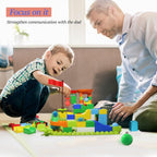 Marble Run Building Blocks, 145 PCS Classic Big Blocks STEM Toy