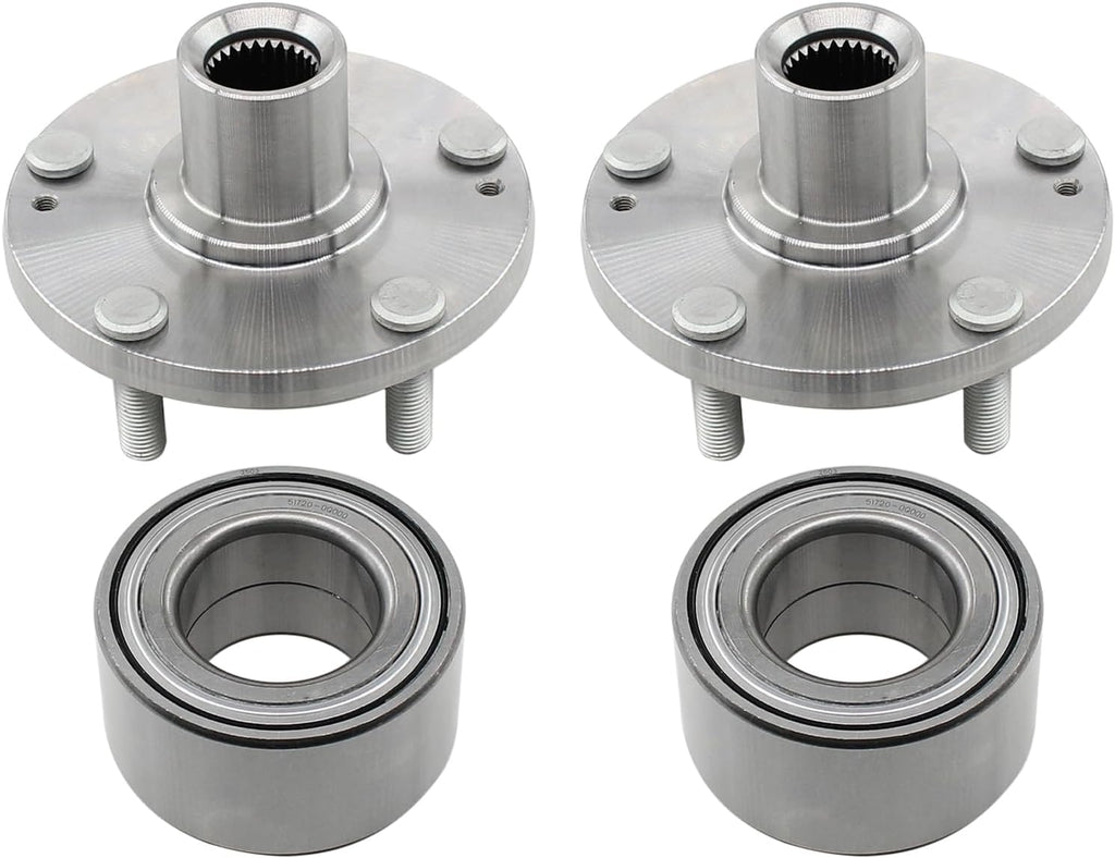Front Driver and Passenger Side Wheel Bearing Hub for Hyundai,Kia