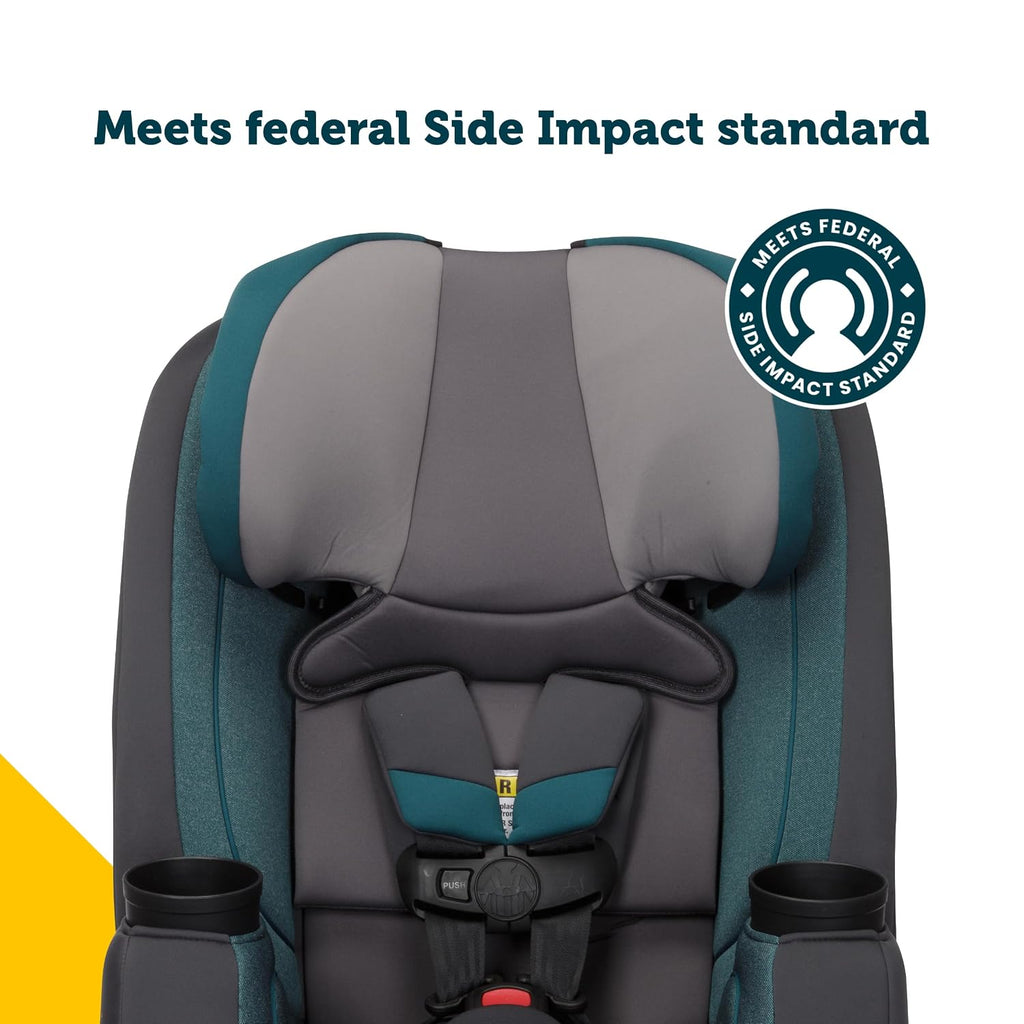 TriMate 3-in-1 Convertible Car Seat, Slim Fit, Infant to Big Kid Car Seat, Easy-Install Harness, Machine-Washable
