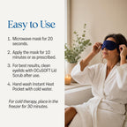 Dry Eye Mask Premium for Tired Eyes – 1 Instant Heat Diffusing Mask