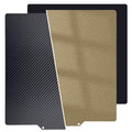 Upgraded for Qidi X Plus 3 Build Plate,280x280mm Dual-Sides Smooth/Textured PET+PEI Sheet Spring Steel Magnetic
