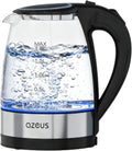 Electric Kettle 1500W Tea Kettle, 1.8L Large Capacity with Auto Shut-Off and Boil-Dry Protection, BPA-Free