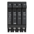 ABB Q-Line THQLQ151515 • Quad Circuit Breaker • 120/240 VAC