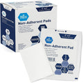 Sterile Non Stick Pads for Wound Care and Wounds, Highly Absorbent, Painless Removal, Individually Wrapped (3x4 Inch