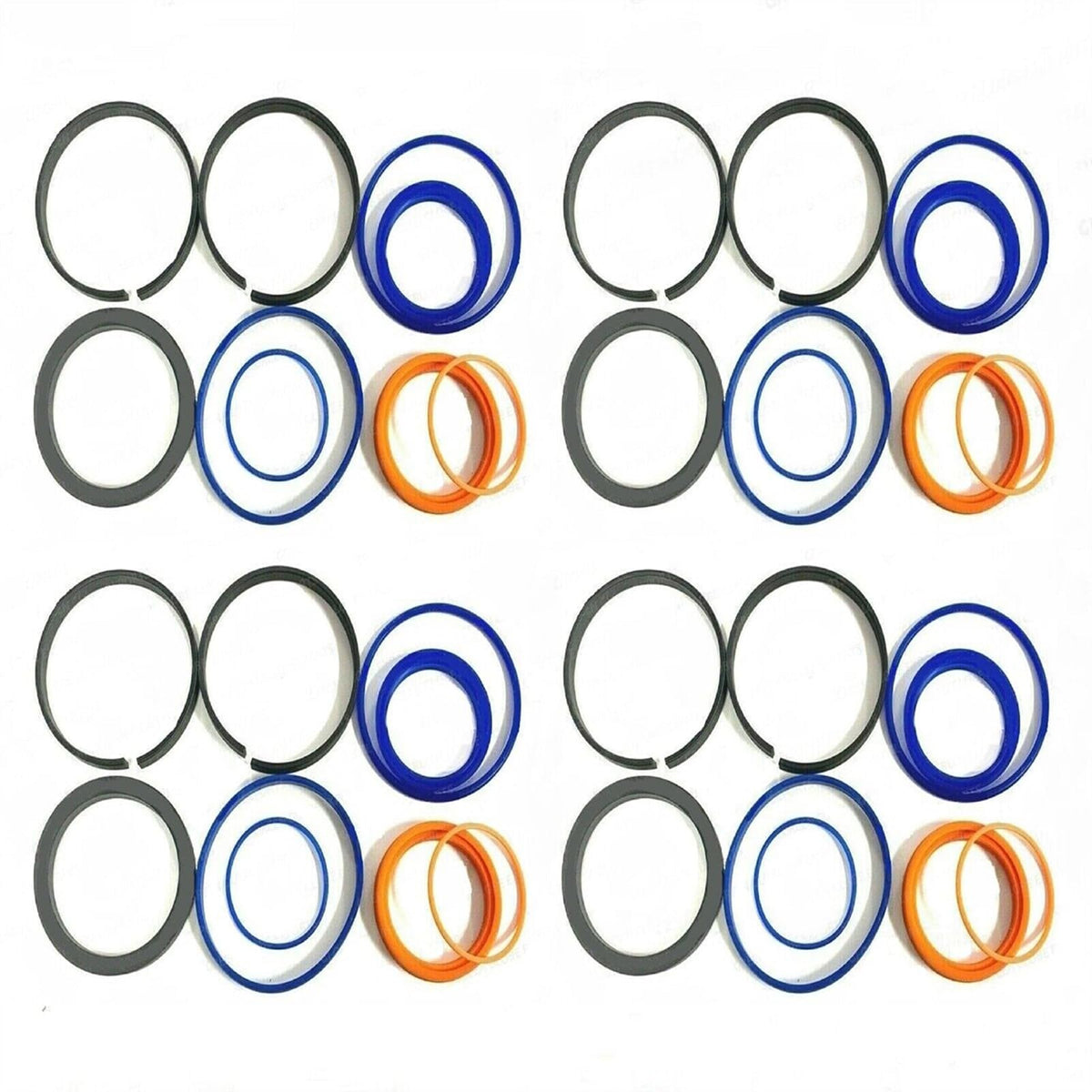 4 PCS Hydraulic Cylinder Seal Kit 991/20021 For Jcb Backhoe Loaders