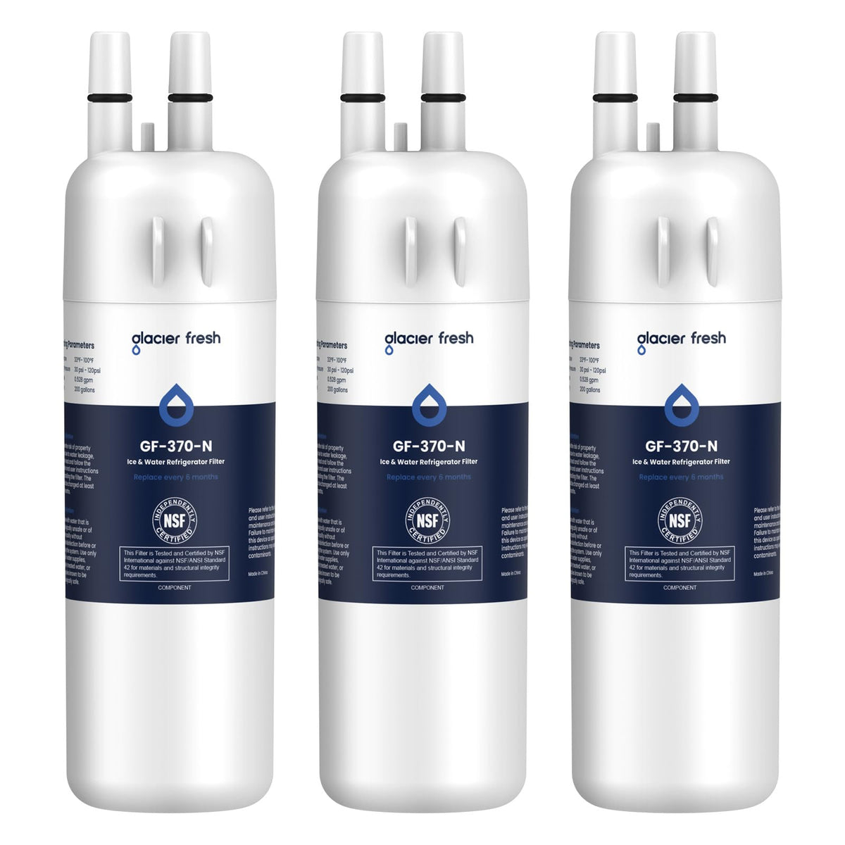 EDR1RXD1 Water Filter Compatible with W10295370A, 3 Pack