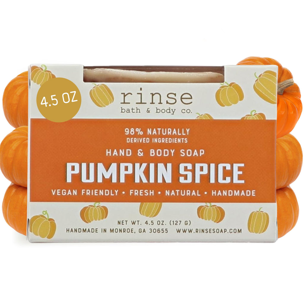 Pumpkin Spice Soap Bar Handmade Vegan 4.25 oz