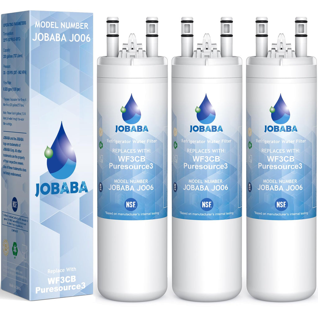 Replacement for Frigidaire WF3CB Water Filter, 3 Pack