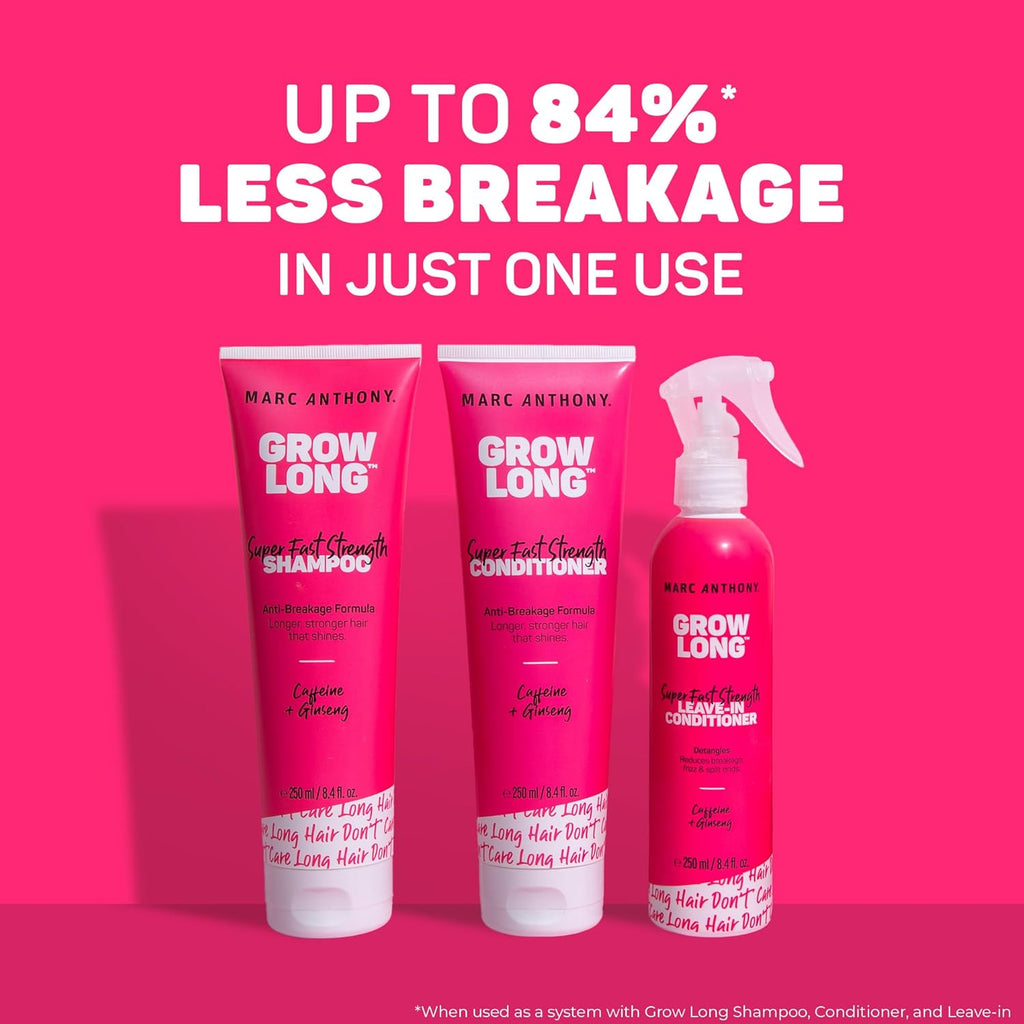 Shampoo and Conditioner Gift Set, Grow Long Biotin - Anti-Frizz Deep Conditioner For Split Ends & Breakage - Vitamin