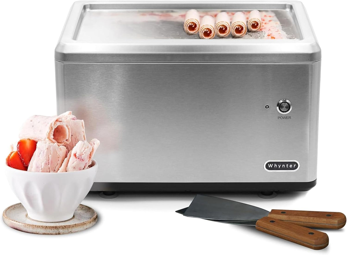Automatic Rolled Ice Cream Maker, 0.5 Qt, ICR-300SS