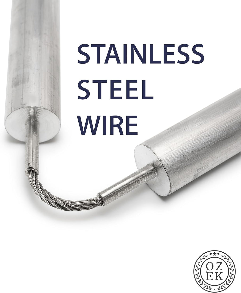 Ozek Anode Rod for Hot Water Heater - 44 in Segmented Aluminum Zinc Anode