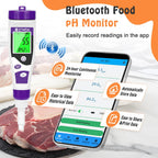 Food pH Meter, Digital pH Meter for Food Fermentation Canning