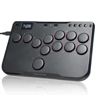 Haute42 Leverless Arcade Stick P12, All-Button Arcade Controller