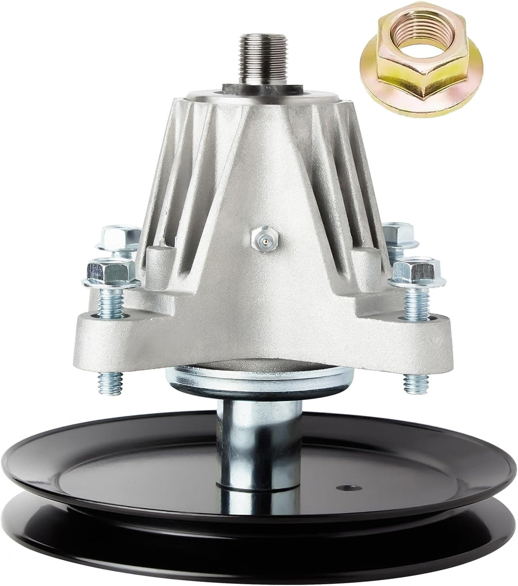 46 Inch 918-06977A 918-06977 Deck Spindle Assembly Fits For Cub Cadet XT1 LT46 XT2 LX46 RZT L 46 Craftsman T240 T8200 T3100 MTD Troy Bilt 46 Replace 618-06977a 618-06977 Mower Spindle parts
