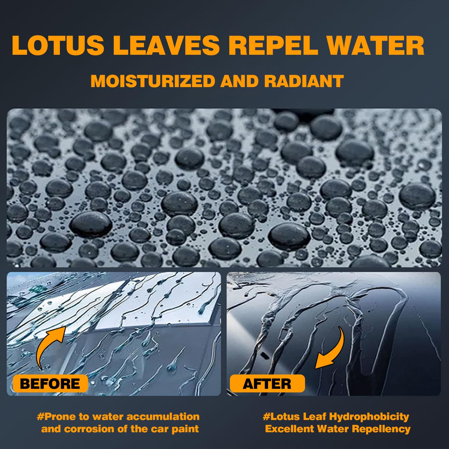 Ceramic Coating for Cars, Waterproof Auto Paint Coating - Graphene Infused, Scratch Resistant & High Gloss Auto Paint