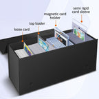 Semi Rigid Card Holder, Magnetic and Semi Rigid Card Storage Box – 1ct, Black