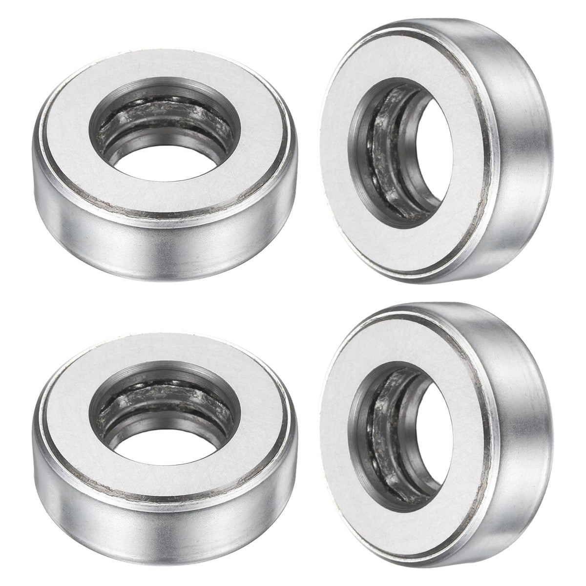 uxcell 51203 Thrust Bearing, 4pcs 0.67" Bore x 1.48" OD x 0.5" Width