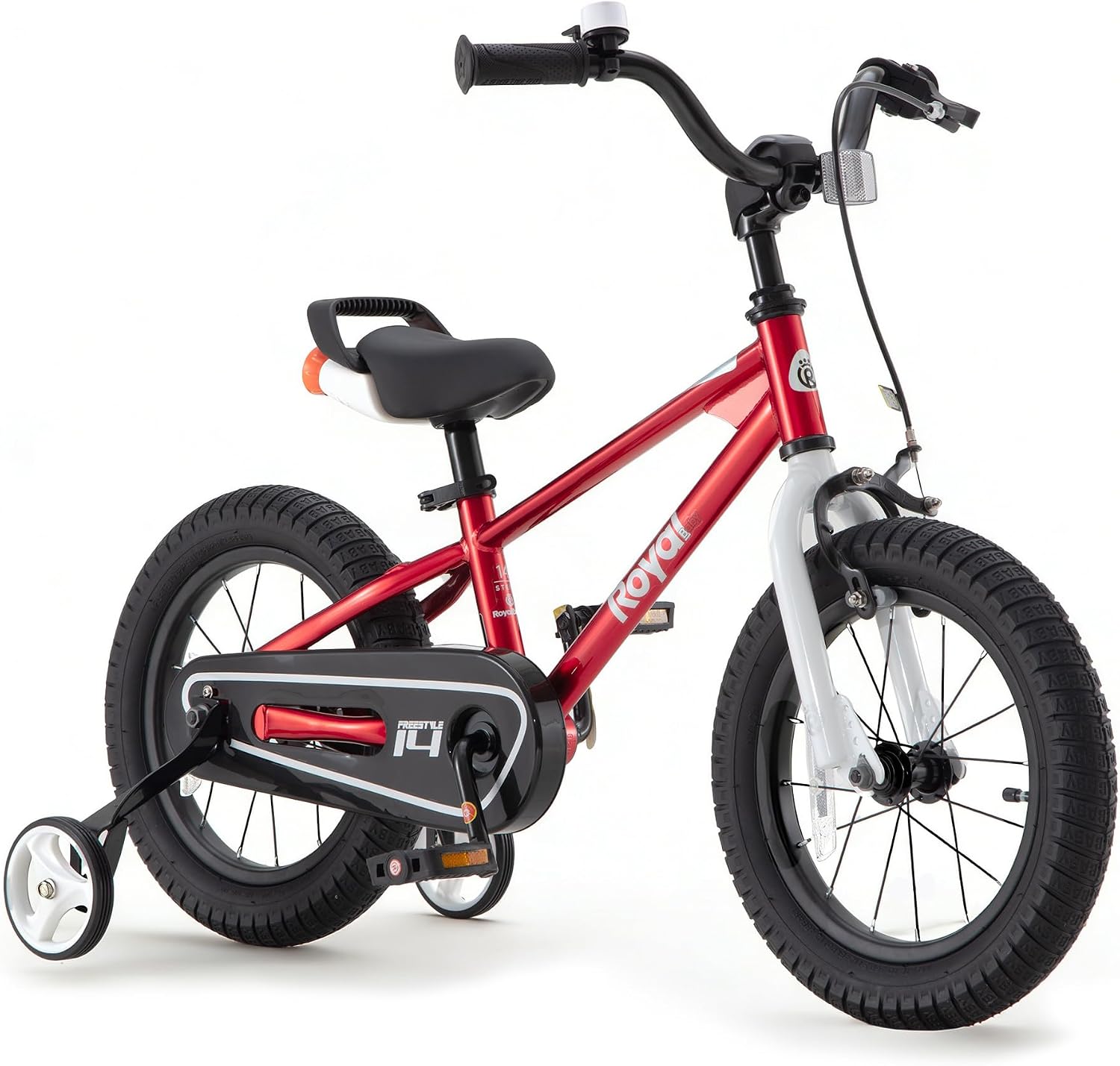 Freestyle Kids Bike 12 14 16 Inch with Training Wheels, 18 Inch with Kickstand, Bicycle for Ages 3-10 Years Boys Girls