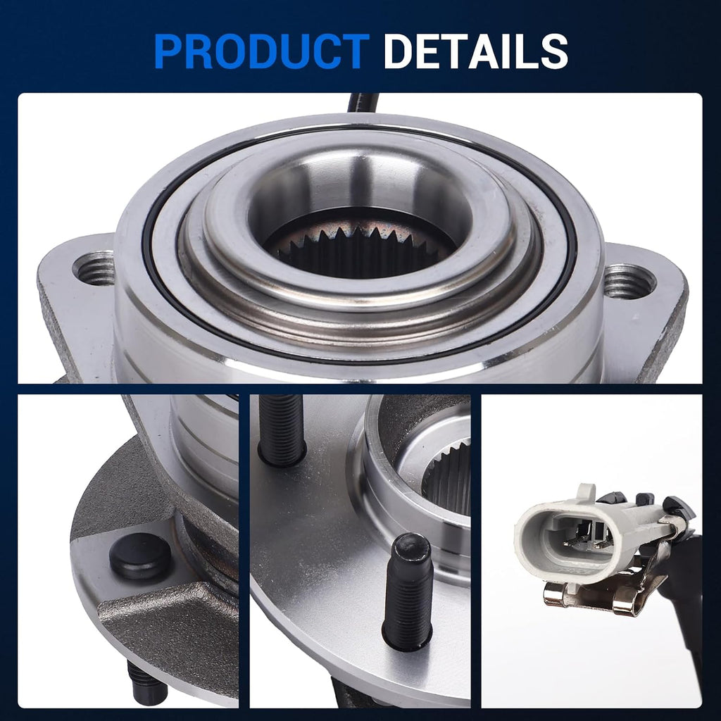 Autoround 513189 Front Wheel Hub Assembly Fits Chevy Equinox 2005-06