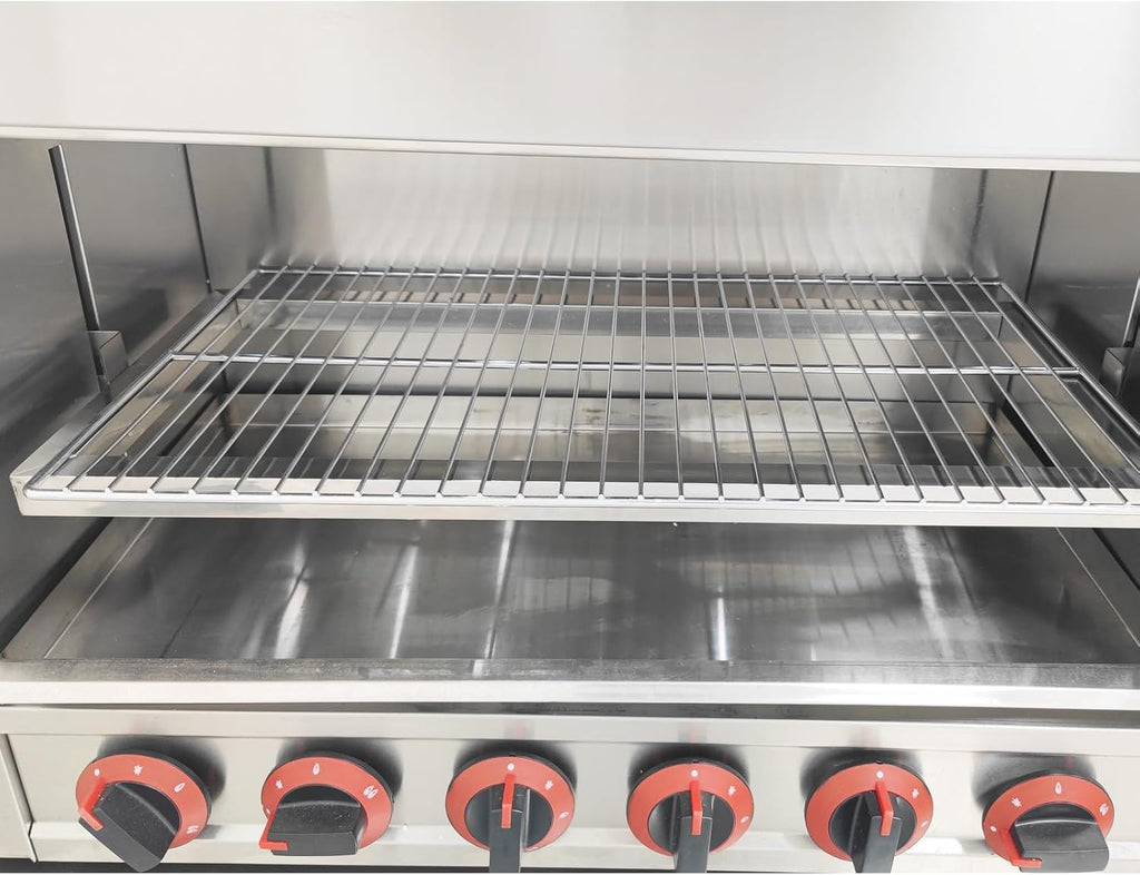 Commercial Chicken Roaster Machine Cheese Melter Machine LPG Stainless Steel Countertop Salamander Broiler for