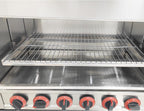 Commercial Chicken Roaster Machine Cheese Melter Machine LPG Stainless Steel Countertop Salamander Broiler for