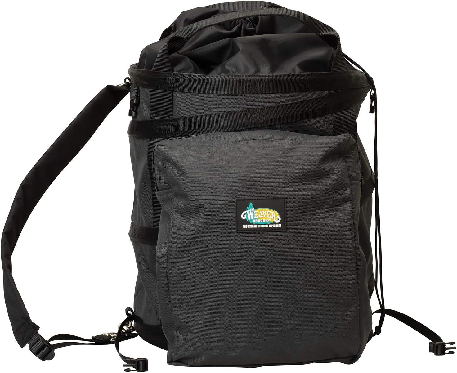Heavy-Duty Collapsible Bull Rope Bag, Grey