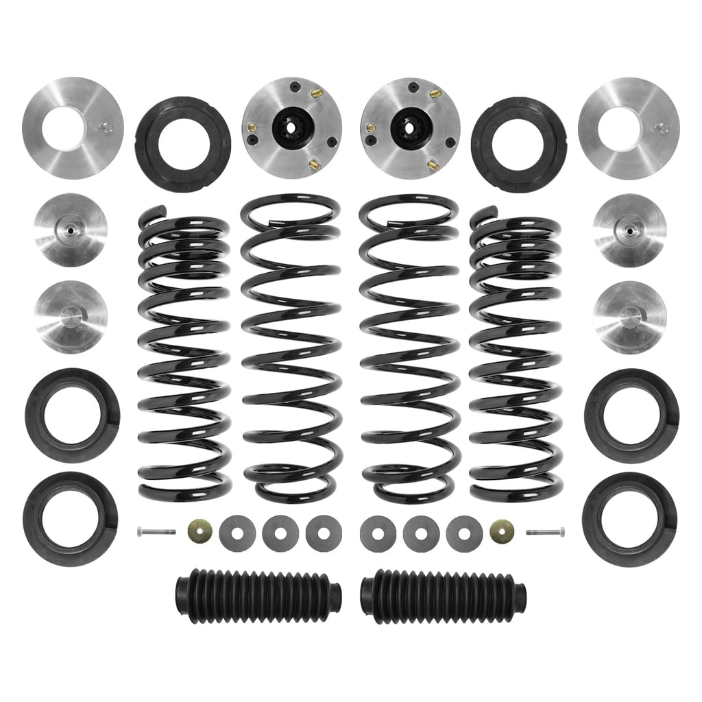 SUNCORE - Front & Rear Air Suspension to Coil Springs Conversion Kit Replacement for 2003-2012 Land Rover Range Rover